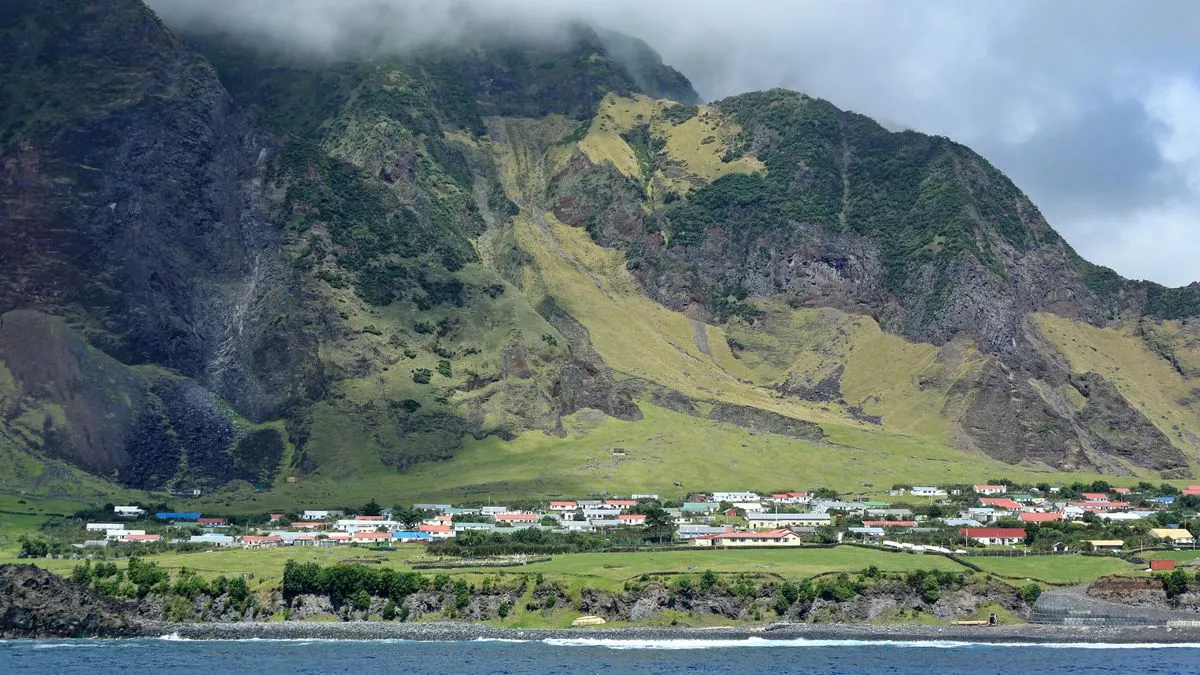 Tristan da Cunha Landscape